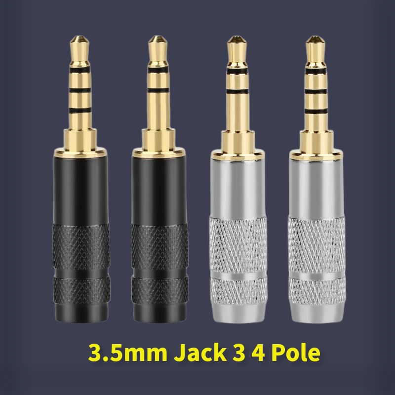 Diy Electronics Hobby - DIY 3.5mm Jacks Audio Plug 3