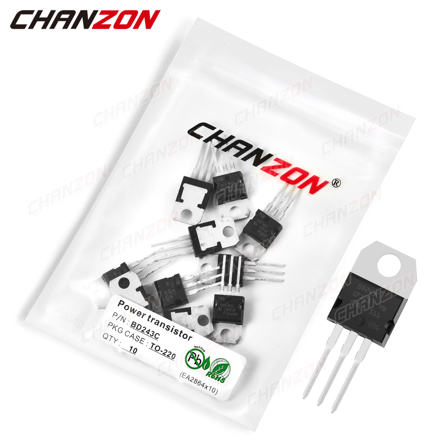Diy Electronics For Sale - 10Pcs BD243C TO-220 BD243 Power Transistor