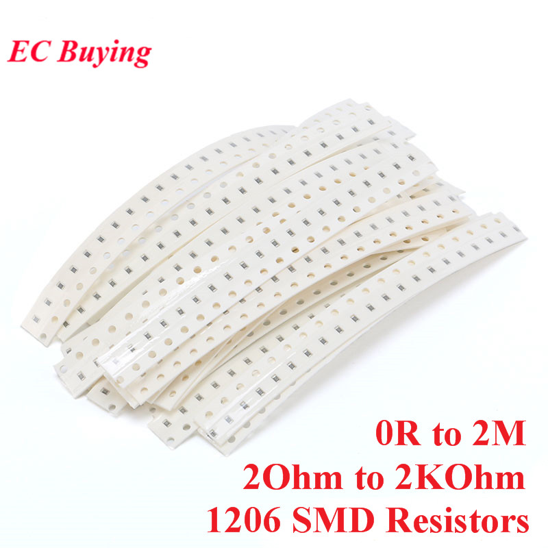 800pcs 1206 SMD Resistors Kit  - Diy Electronics Components Kit review and price