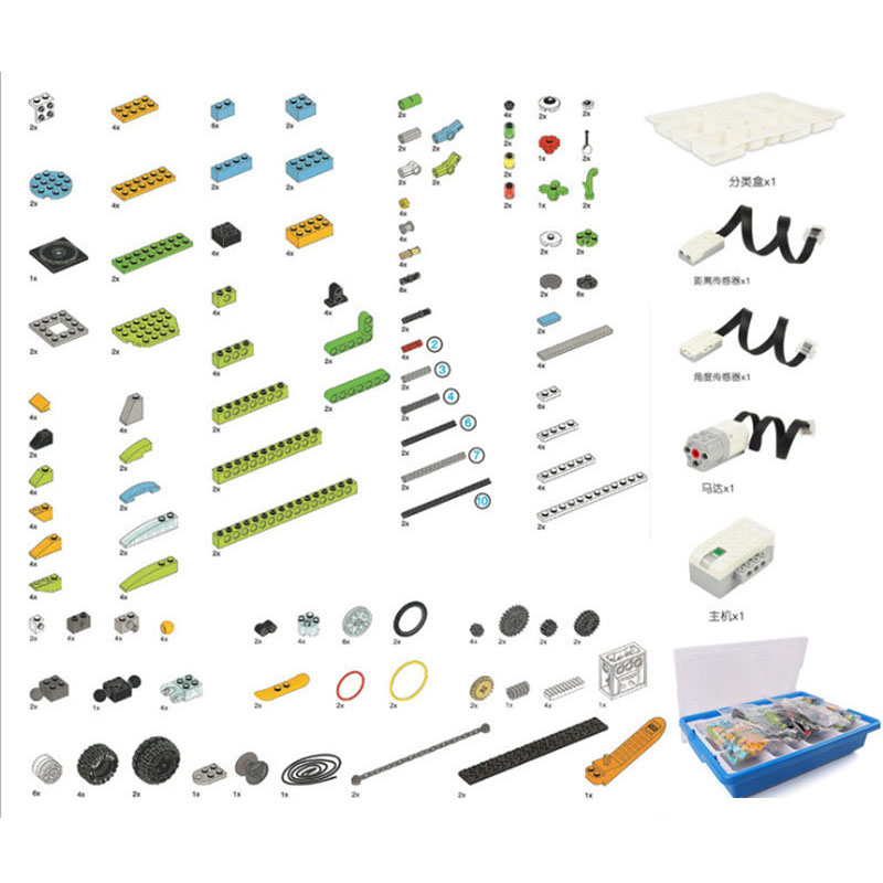Building Blocks Technical Part - Diy Lego Electronics review and price