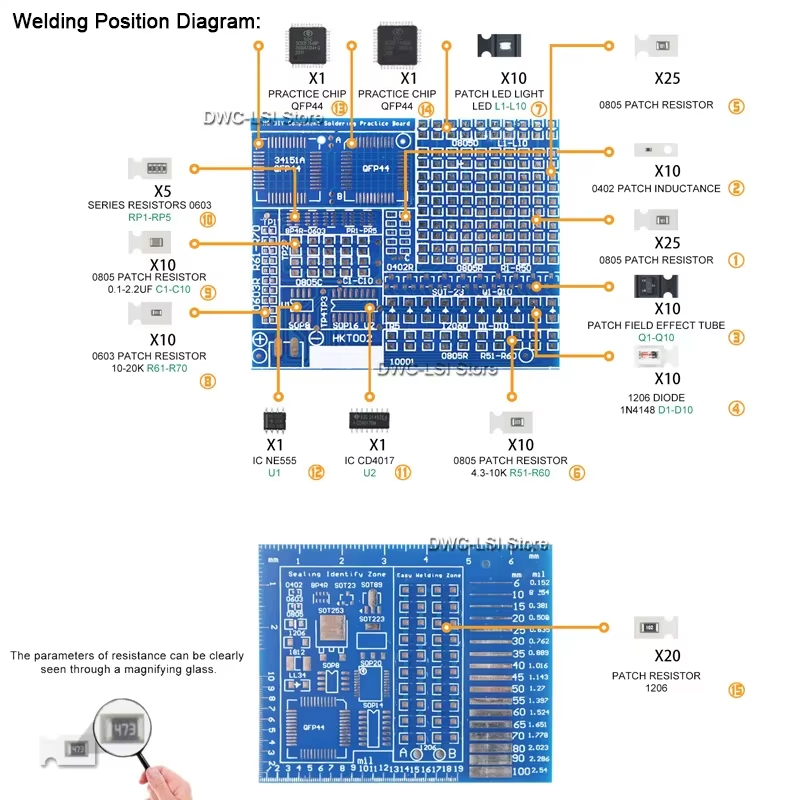 02 Patch Components Electronic - Diy Electronics Kits For Kids review and price