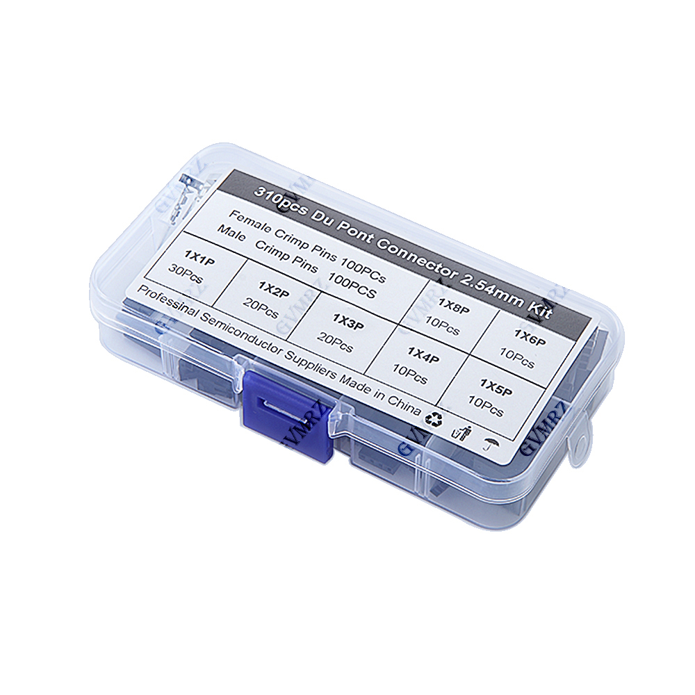 310PCS/BOX 2.54mm Male+Female  - Diy Electronics Wire review and price