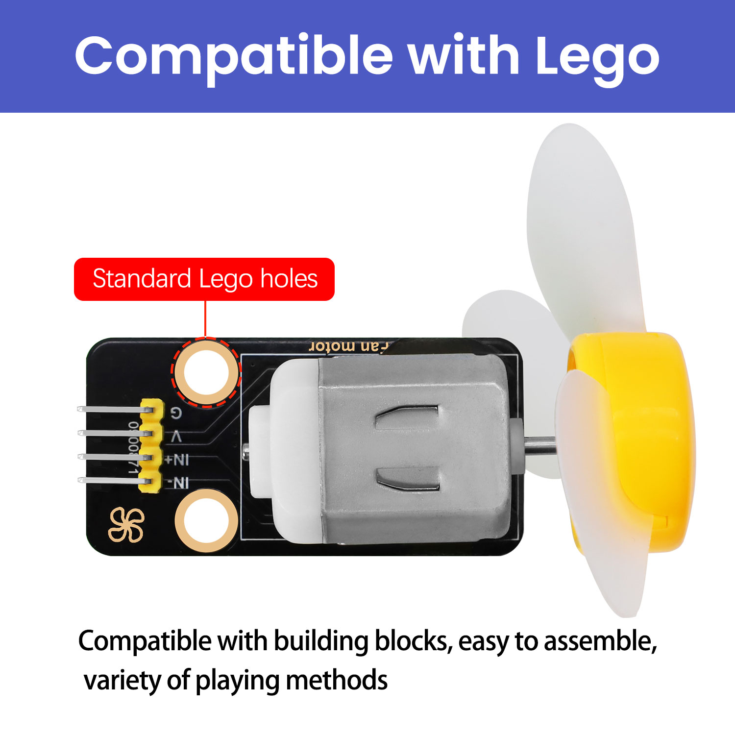 DC 3-6V 130 Motor Fan Module f - Diy Lego Electronics review and price