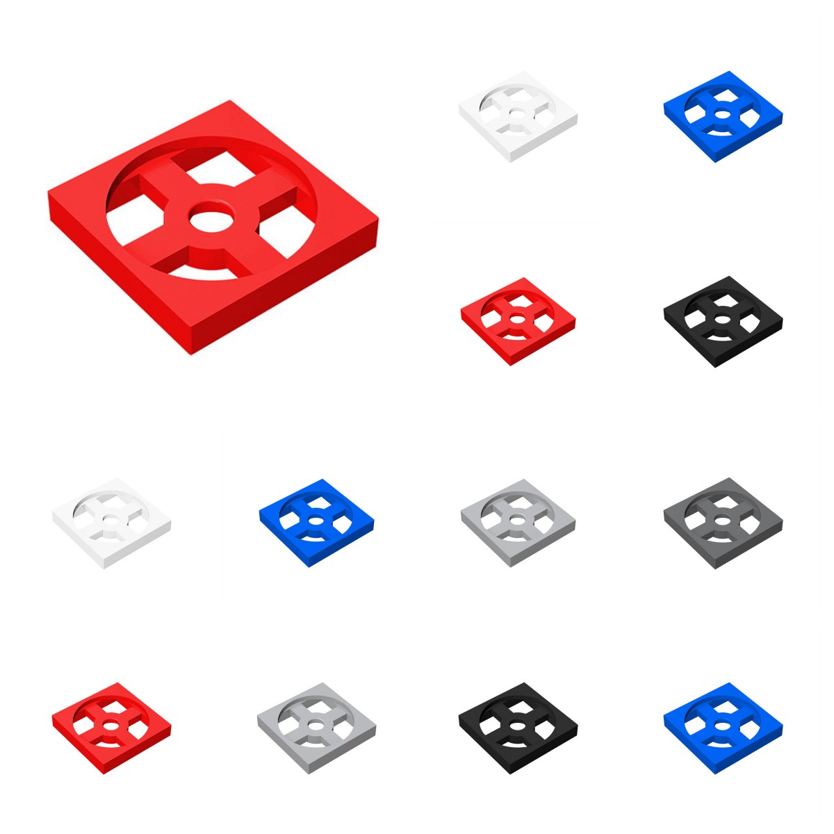 50pcs 3680 3679 Turntable 2 x  - Diy Lego Electronics review and price