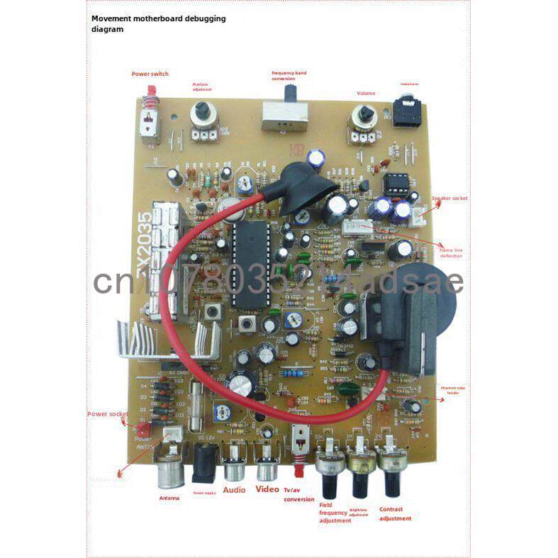 5.5 Inch Black & White TV Main - Diy Projects With Electronics review and price
