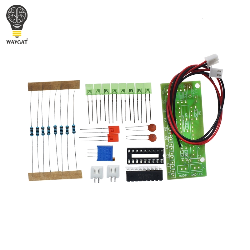LM3915 DC 9V-12V 10 LED Sound  - Diy Electronics Lab review and price