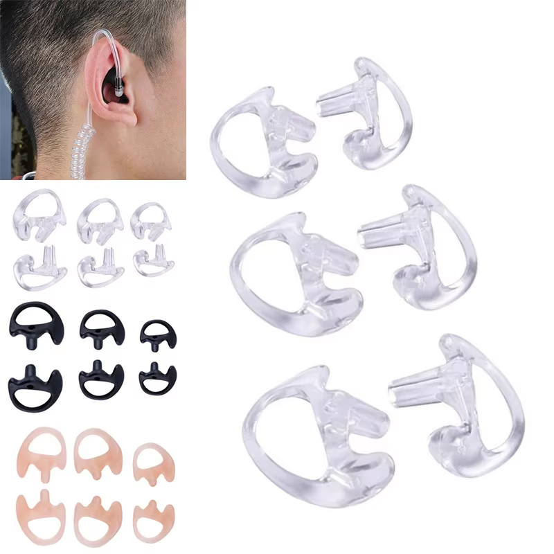 2PCS Ear Molds Soft 2-Way Radi - Diy Electronics Radio review and price