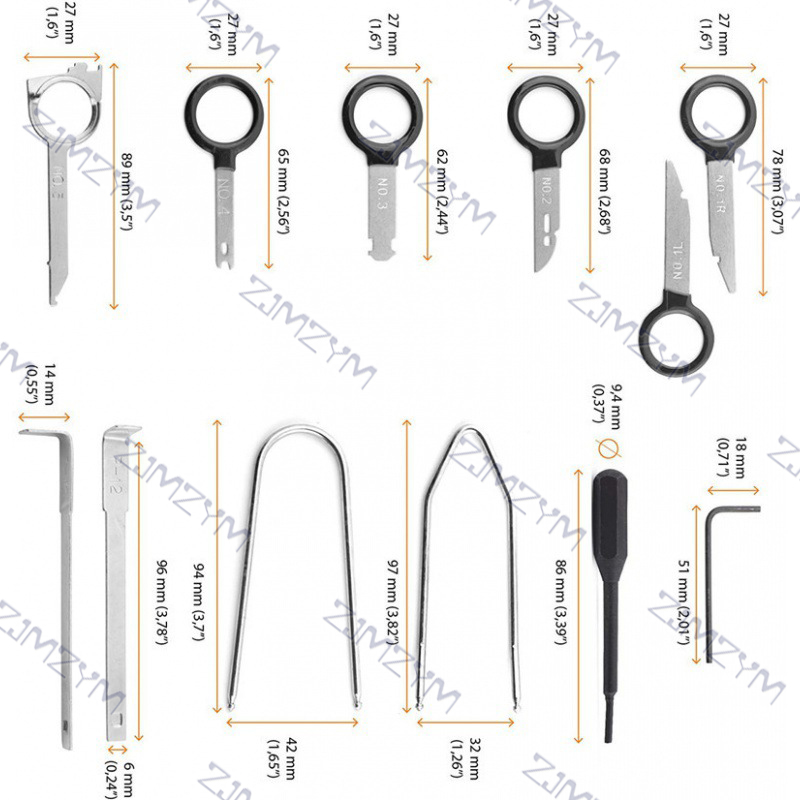20PCS/Set Radio Removal Tool K - Diy Electronics Radio review and price