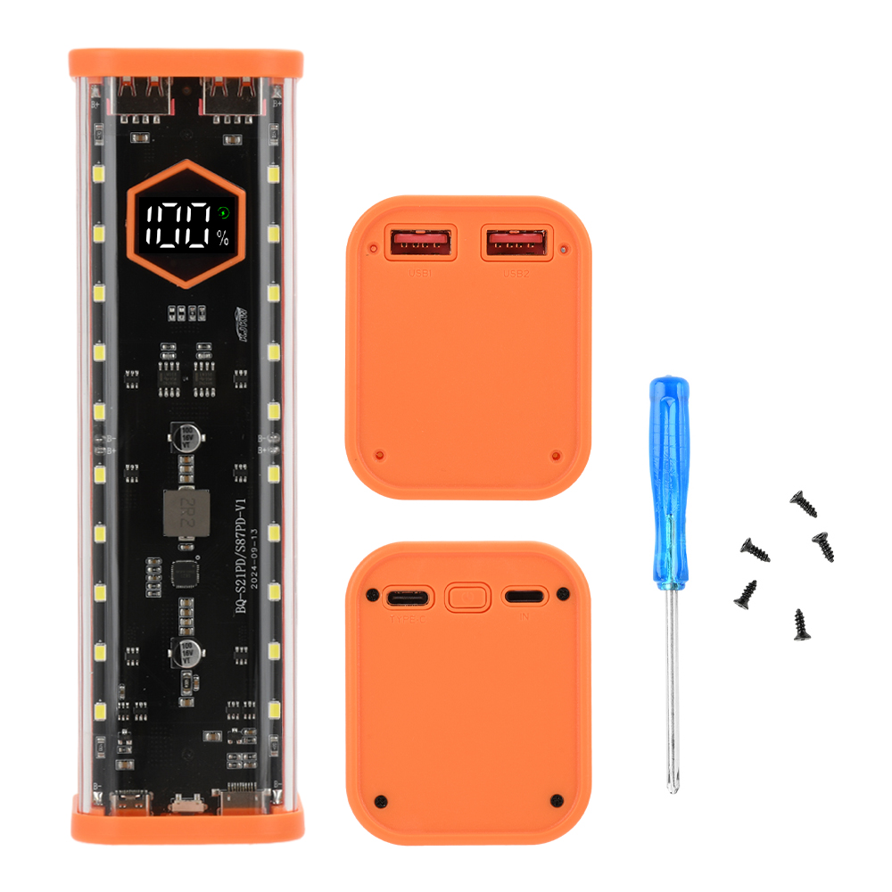 8*21700 Battery Case 22.5W Fas - Diy Electronics Hobby review and price