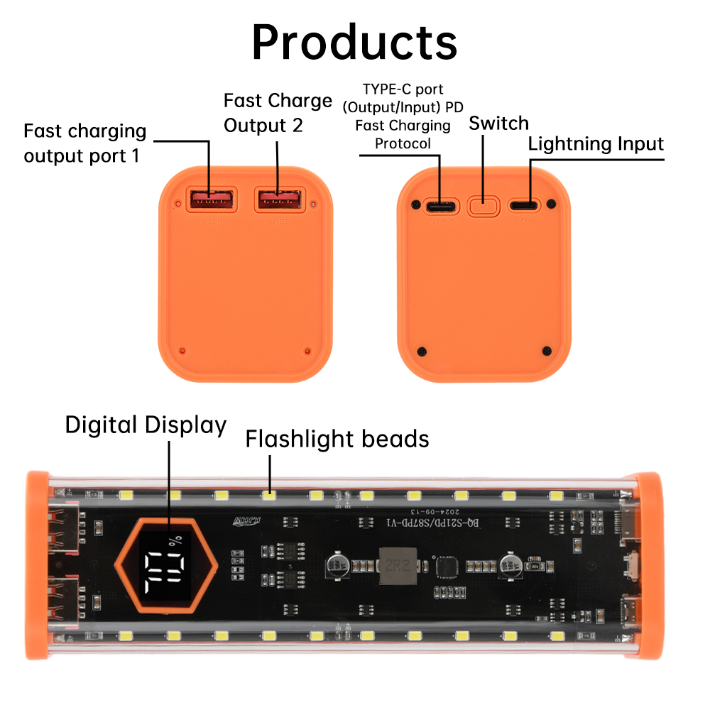 8*21700 Battery Case 22.5W Fas - Diy Electronics Hobby review and price