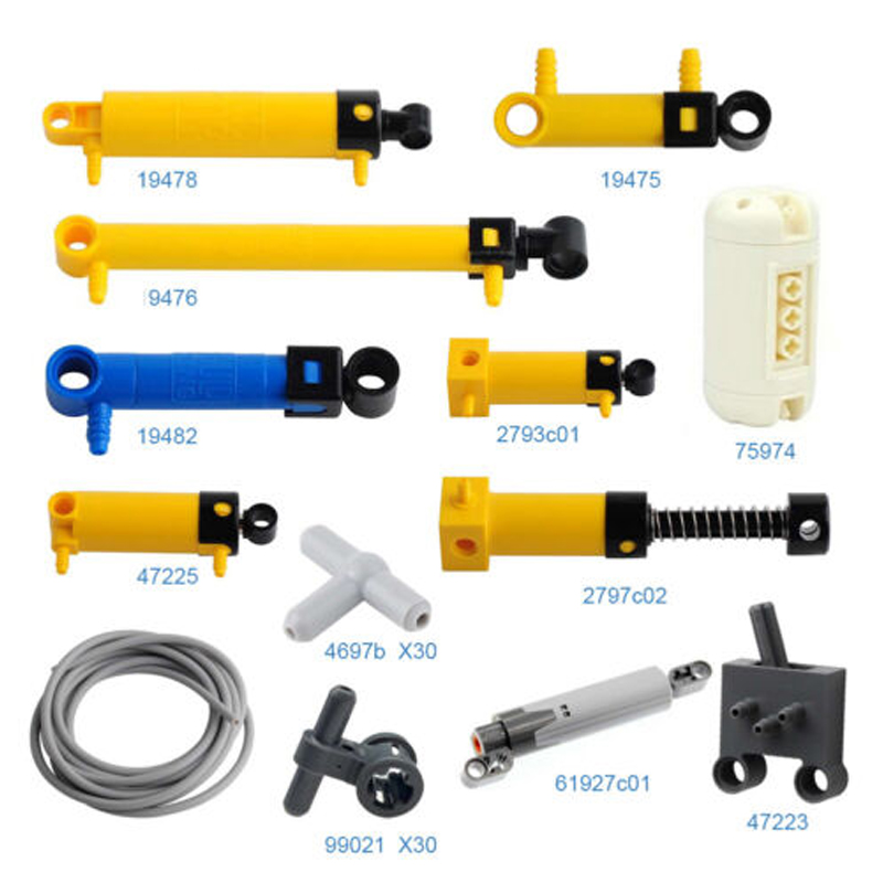 Pneumatic Parts Set Cylinder T - Diy Lego Electronics review and price