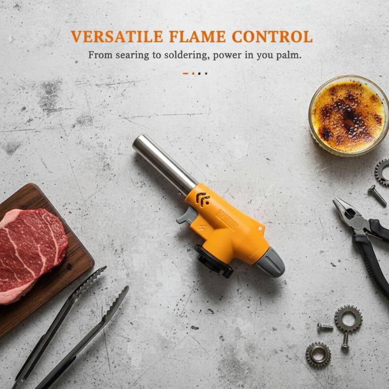 Adjustable Flame Butane Torch  - Diy Electronics Hobby review and price