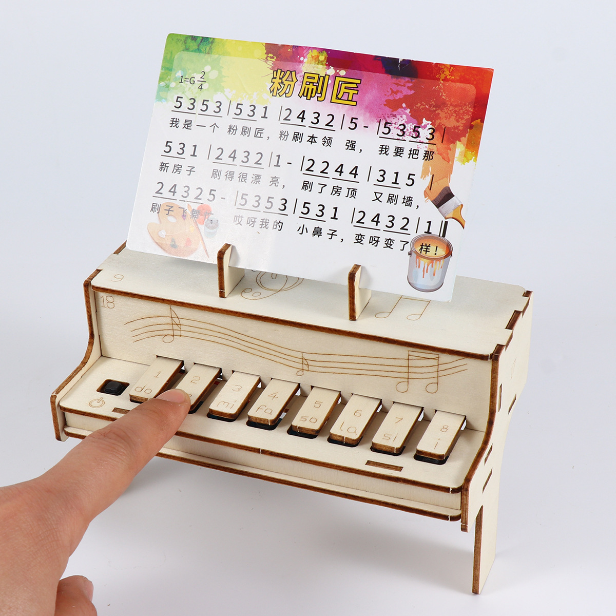 DIY Wooden Electronic Piano Mo - Diy Electronics Com review and price