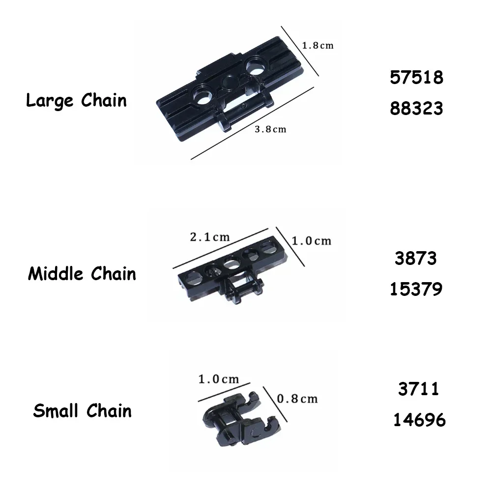 DIY Toys MOC Technical Tracks  - Diy Lego Electronics review and price