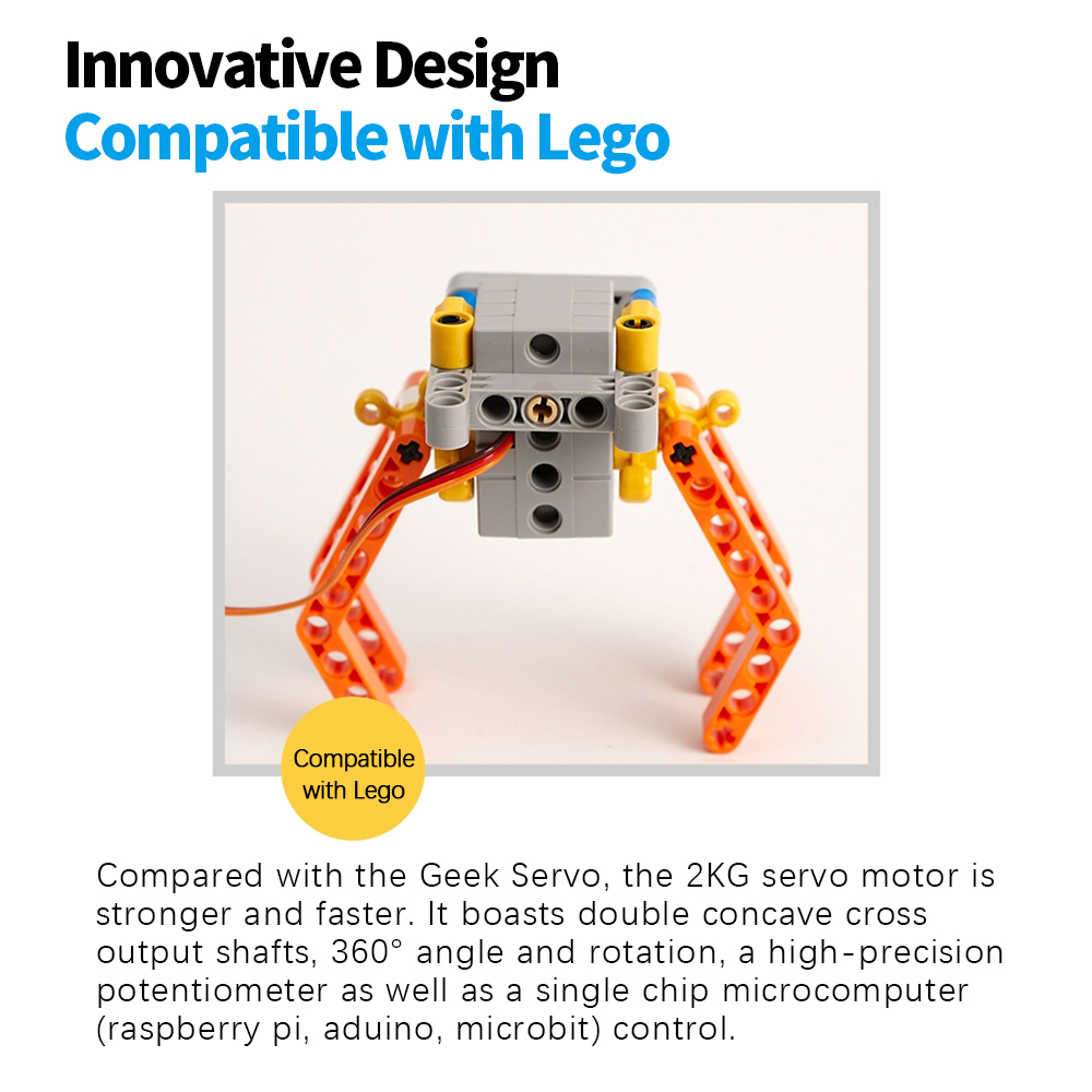 2KG Programmable 270° 360° Ser - Diy Lego Electronics review and price