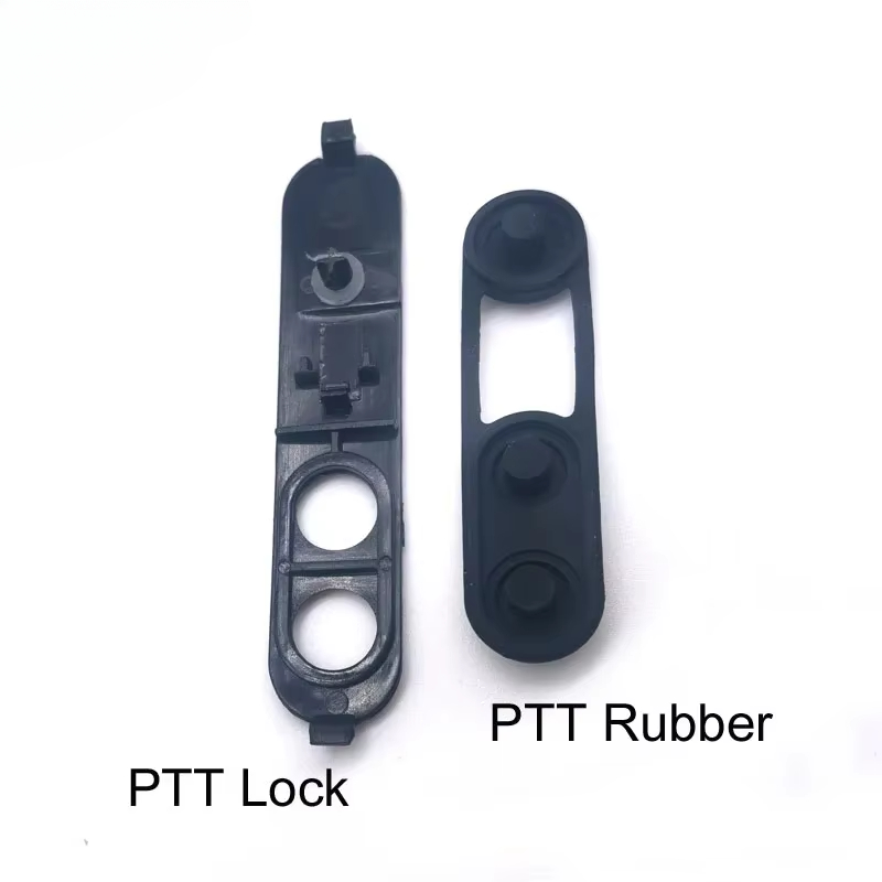PTT Button Lock and PTT Rubber - Diy Electronics Radio review and price