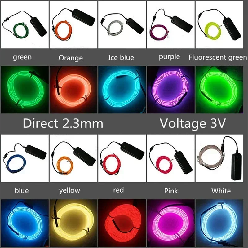 1M/3M/5M Flexible Neon Light B - Diy Electronics News review and price