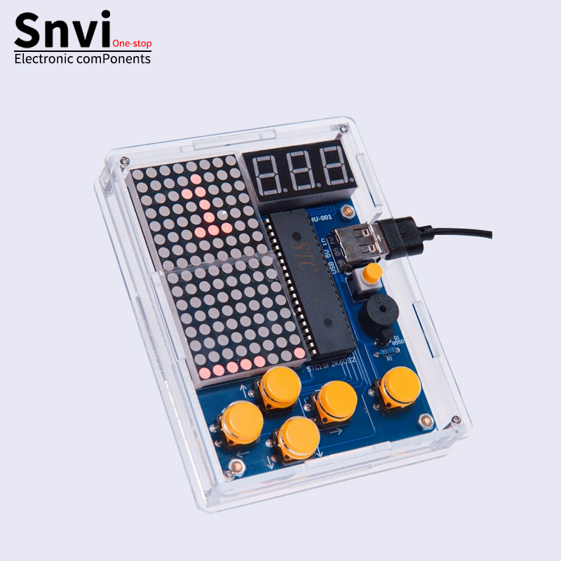 Snvi DIY Pixel Game Console Ki - Diy Electronics Kits For Kids review and price